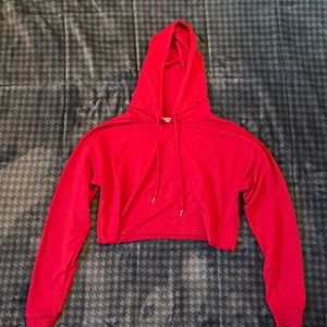 LIKE NEW Forever 21 cropped hoodie